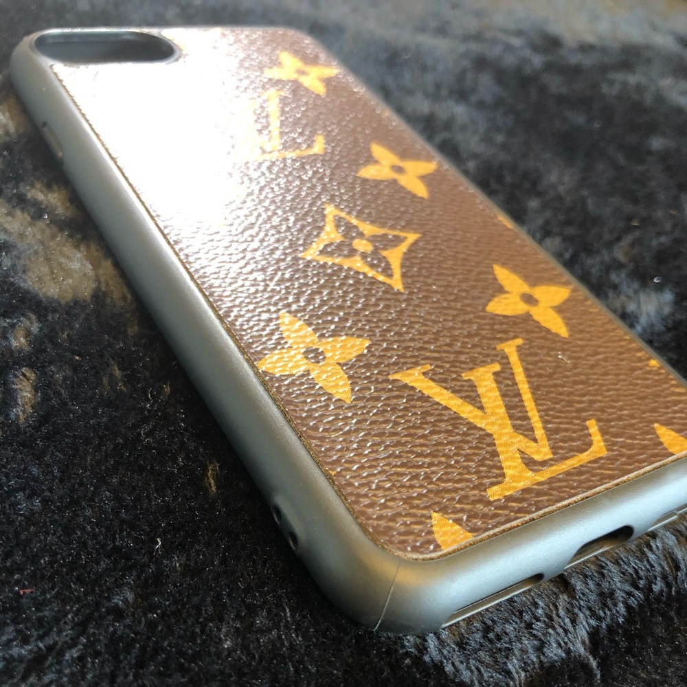 Luis Vuitton phone case.